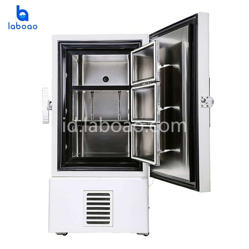 -86°C Freezer Suhu Sangat Rendah Dengan Sistem Kaskade Sendiri