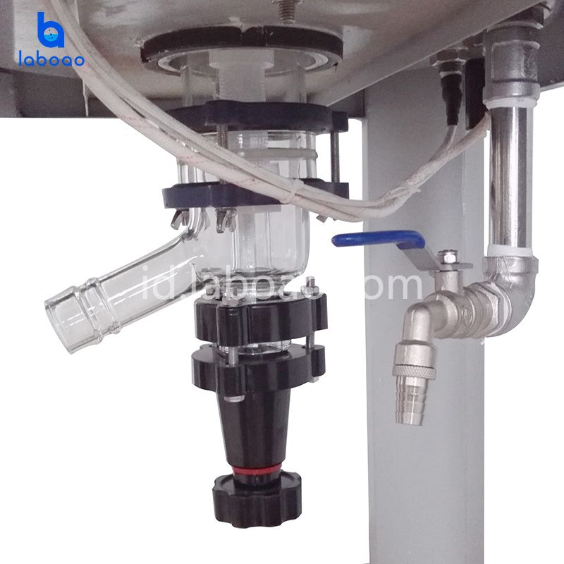 20L Single Layer Glass ReactorReaktor Kaca Lapisan Tunggal 20L