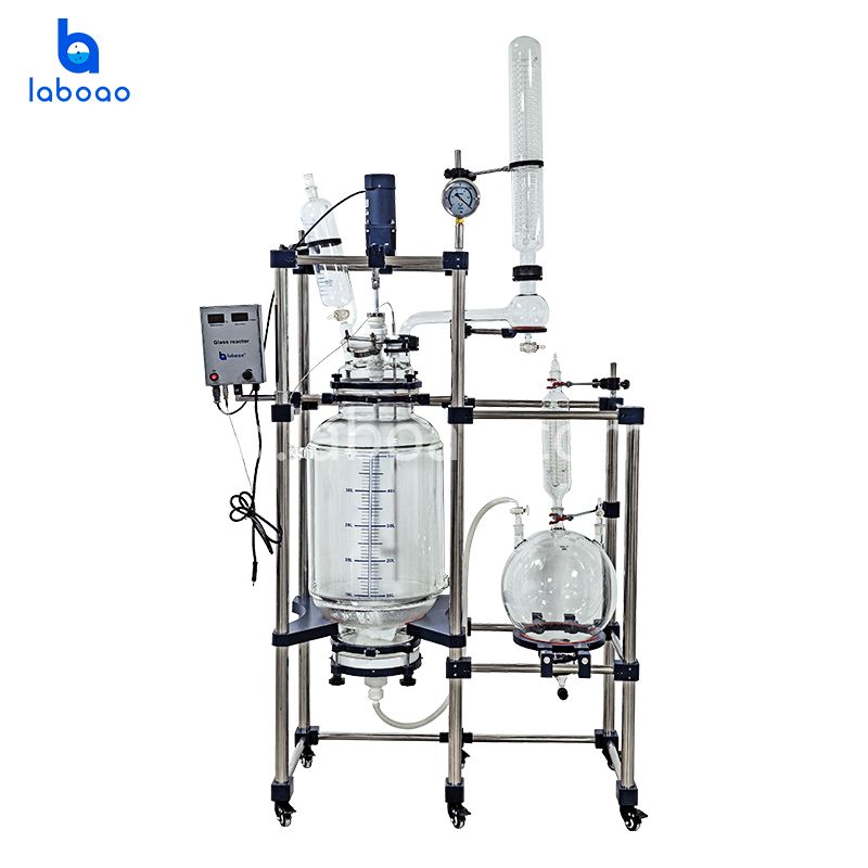 50L 80L Lab Crystallization Filter Reactor Untuk CBD Isolate