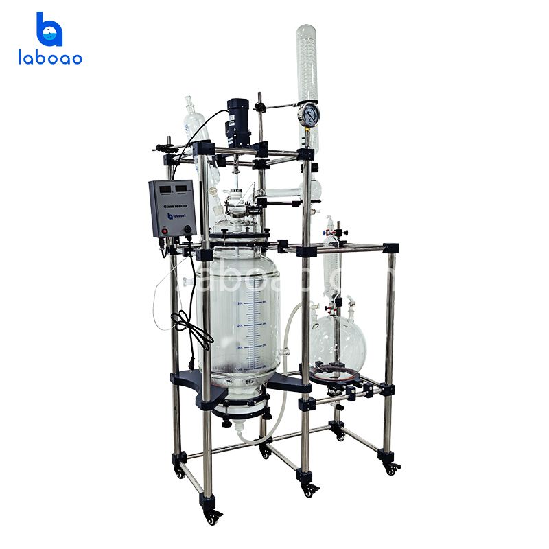 50L 80L Lab Crystallization Filter Reactor Untuk CBD Isolate