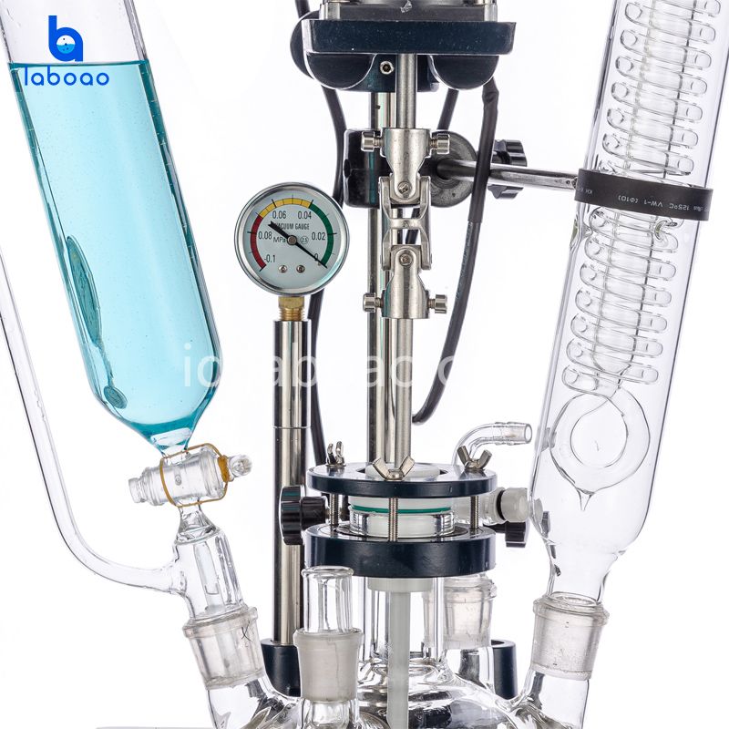 Reaktor Kaca Lapisan Tunggal 5L
