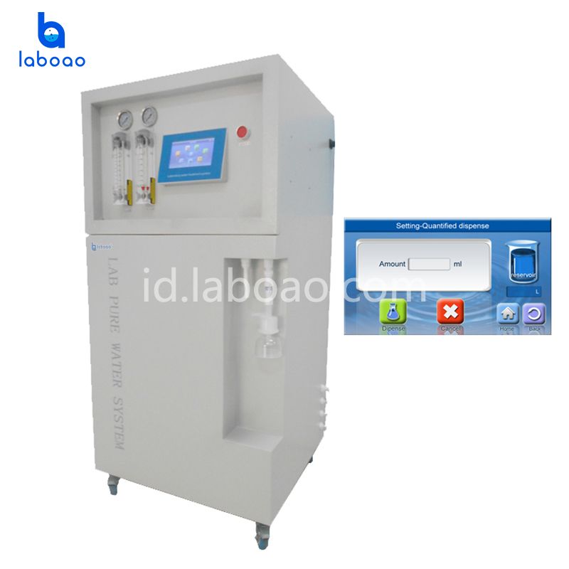 Laboratorium Sistem Pemurnian Air Deionisasi Dan Peralatan Komersial