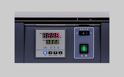 Oven Pengeringan Udara Paksa Vertikal Seri LGL detail - Panel kontrol multi-fungsi