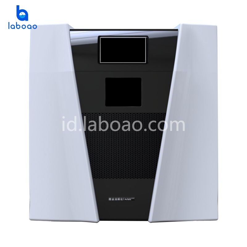 Sistem Ekstraksi Pencernaan Microwave Laboratorium Layar Sentuh