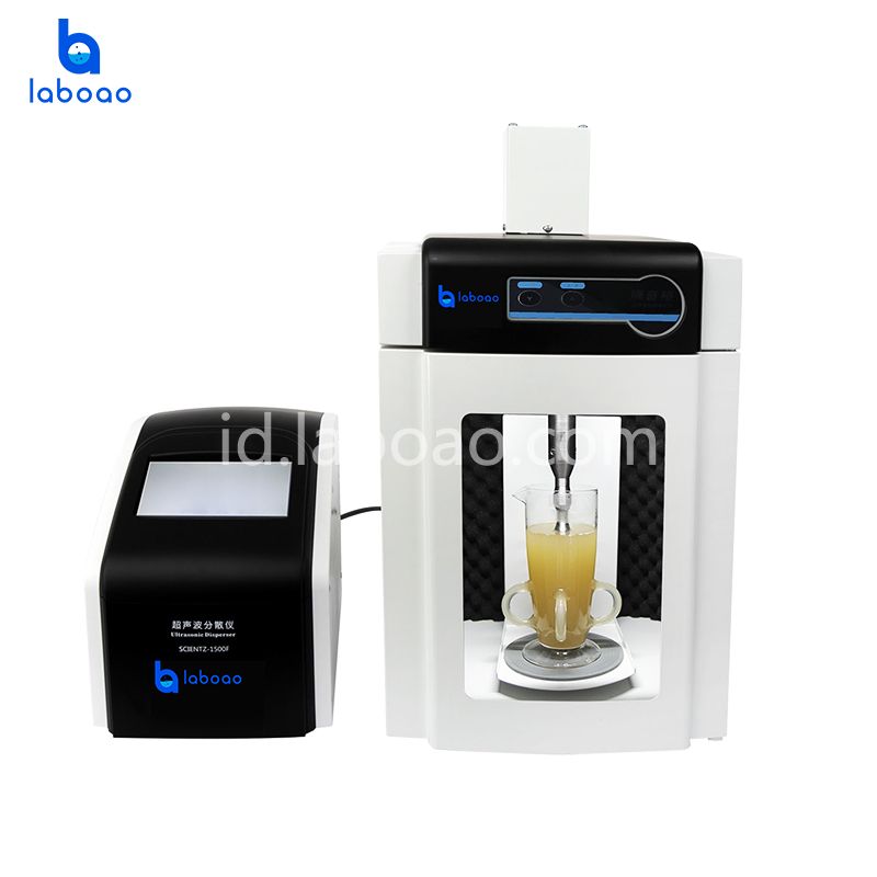 Mesin Disperser Pengemulsi Bahan Ultrasonik Untuk Lab